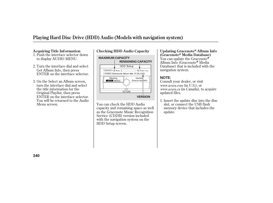 Acura 2009 Accord Sedan User Manual | Page 346 / 650