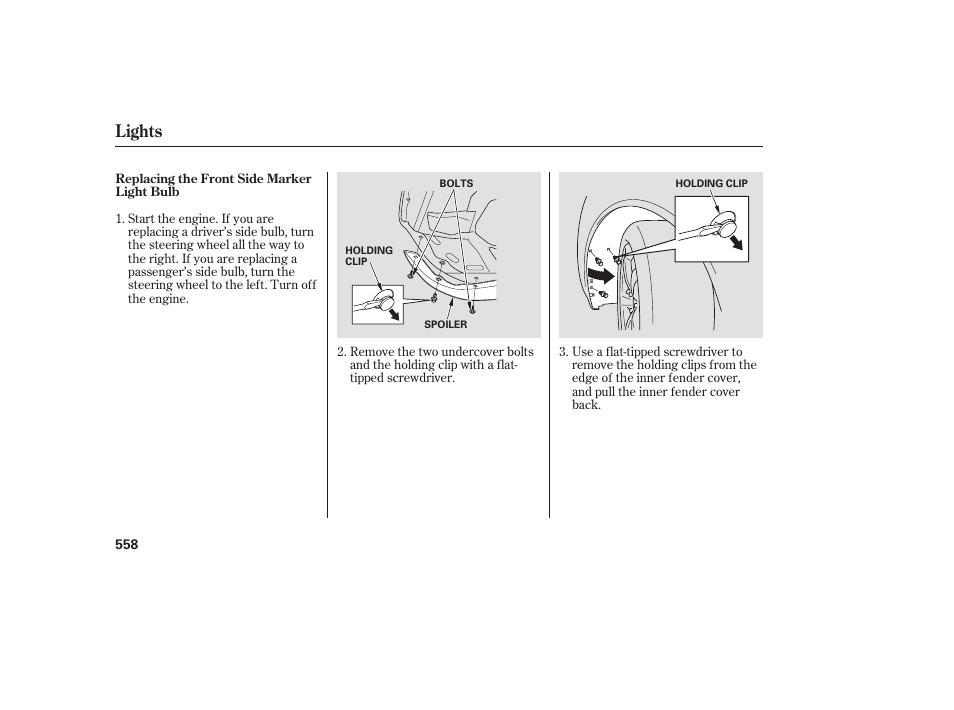 Lights | Acura 2009 Accord Sedan User Manual | Page 564 / 650