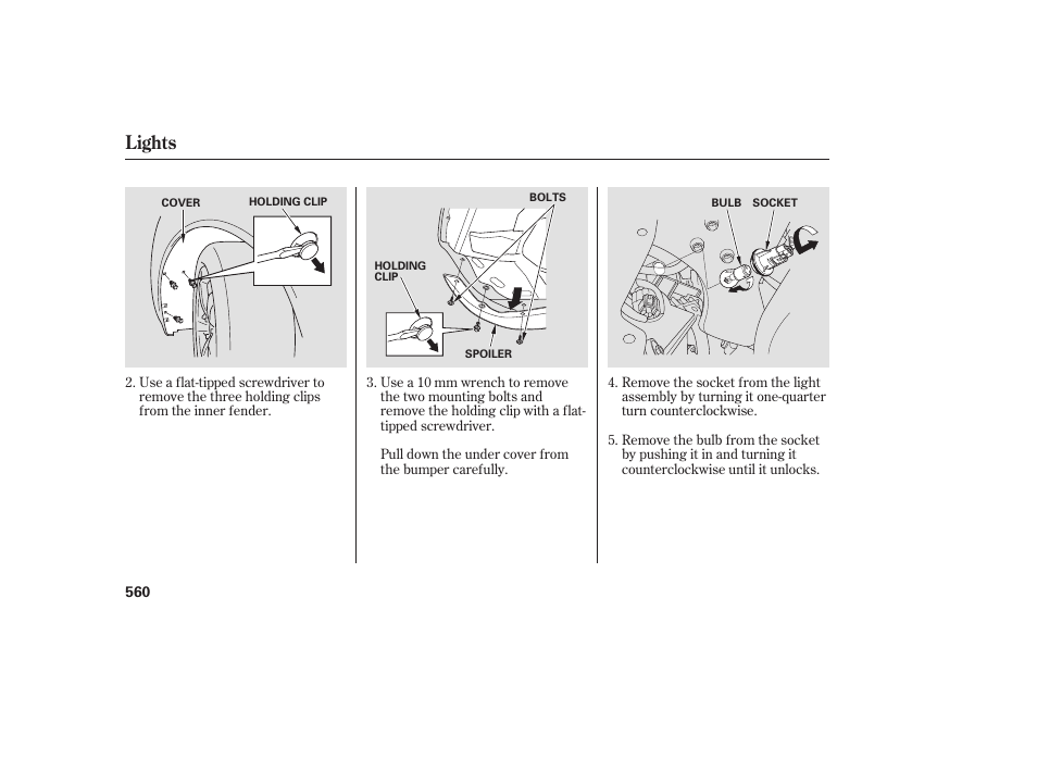 Lights | Acura 2009 Accord Sedan User Manual | Page 566 / 650