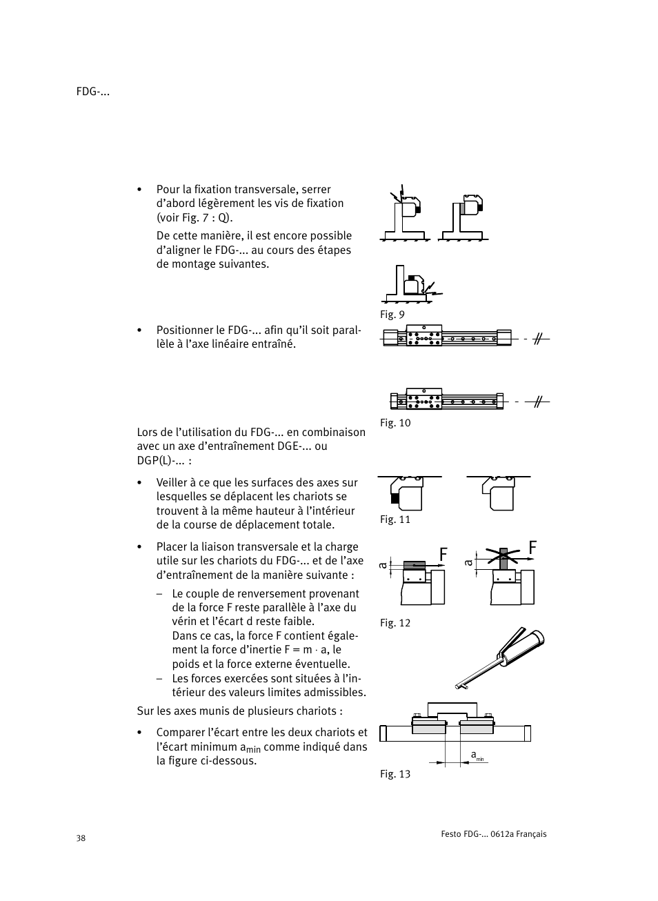 Festo Направляющая FDG User Manual | Page 38 / 64