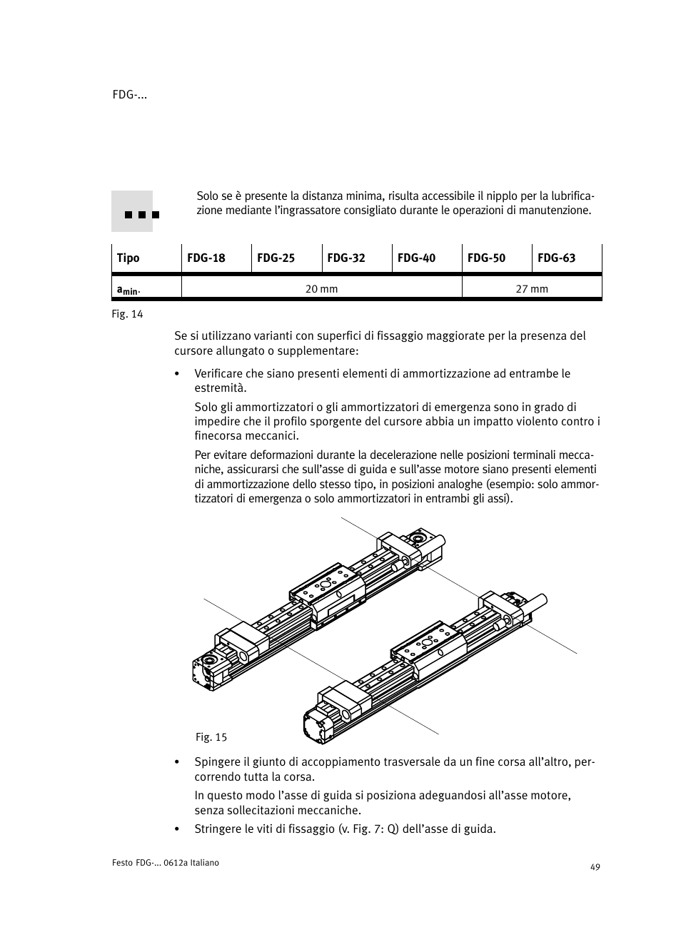 Festo Направляющая FDG User Manual | Page 49 / 64