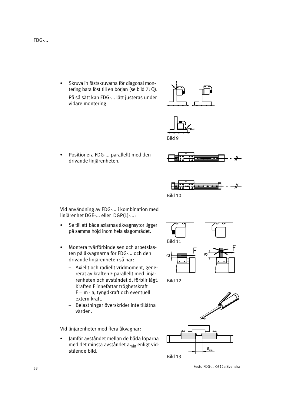 Festo Направляющая FDG User Manual | Page 58 / 64