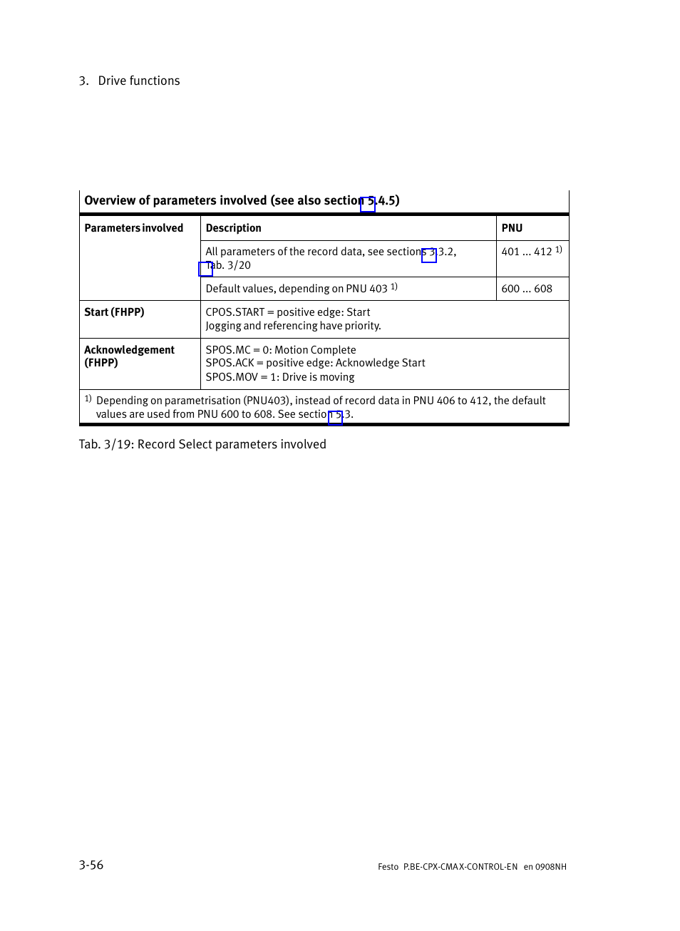 Festo Контроллер позиционирования CPX-CMAX User Manual | Page 118 / 446