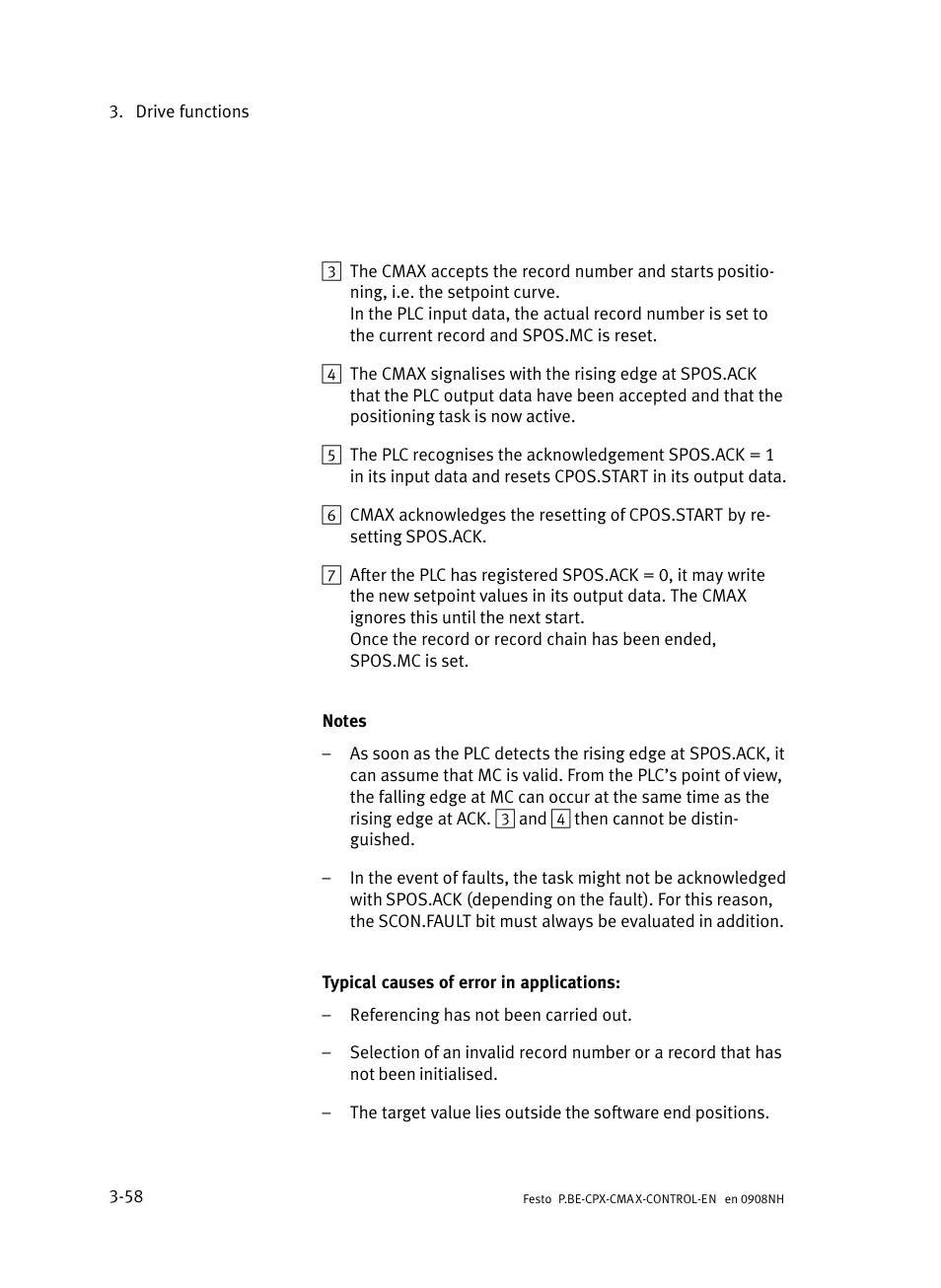 Festo Контроллер позиционирования CPX-CMAX User Manual | Page 120 / 446