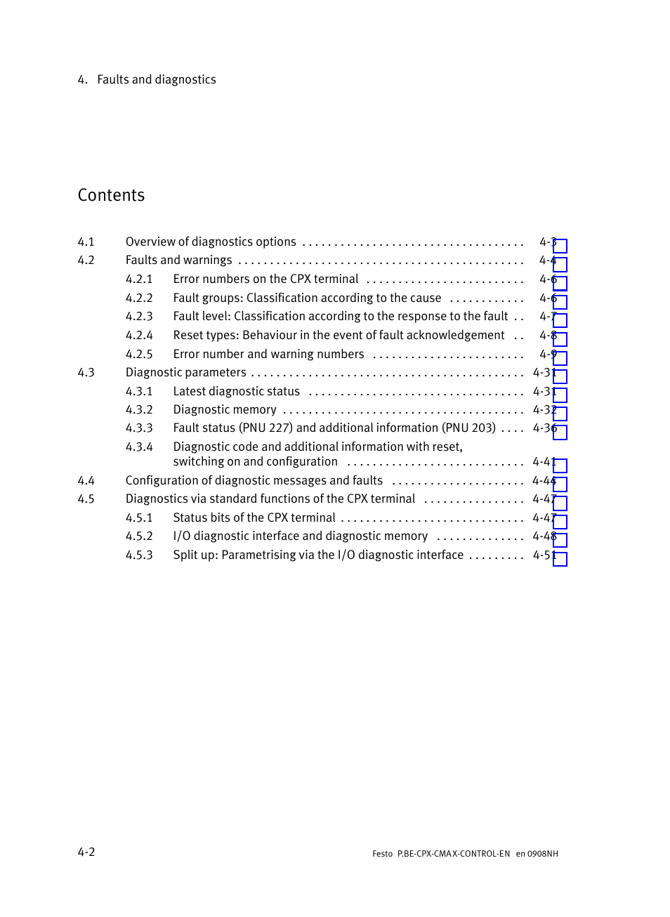 Festo Контроллер позиционирования CPX-CMAX User Manual | Page 138 / 446