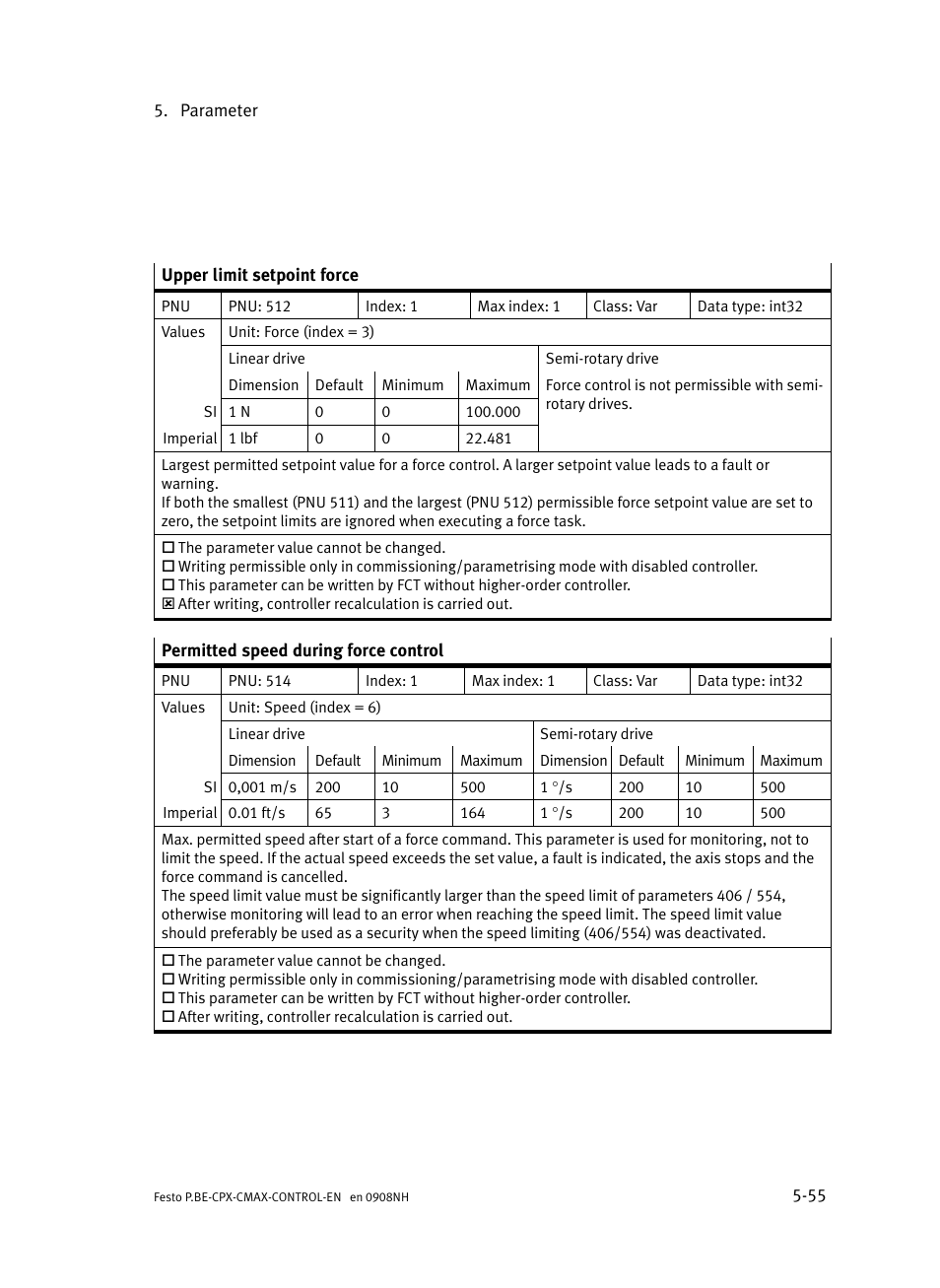 Festo Контроллер позиционирования CPX-CMAX User Manual | Page 243 / 446