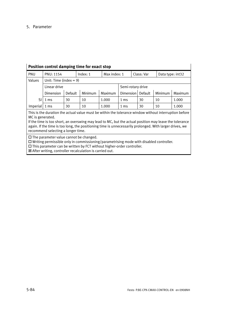 Festo Контроллер позиционирования CPX-CMAX User Manual | Page 272 / 446