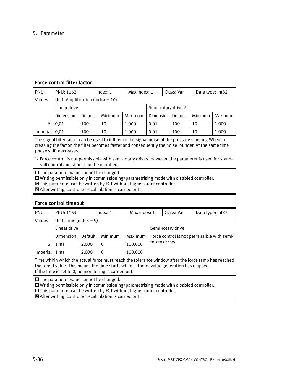 Festo Контроллер позиционирования CPX-CMAX User Manual | Page 274 / 446