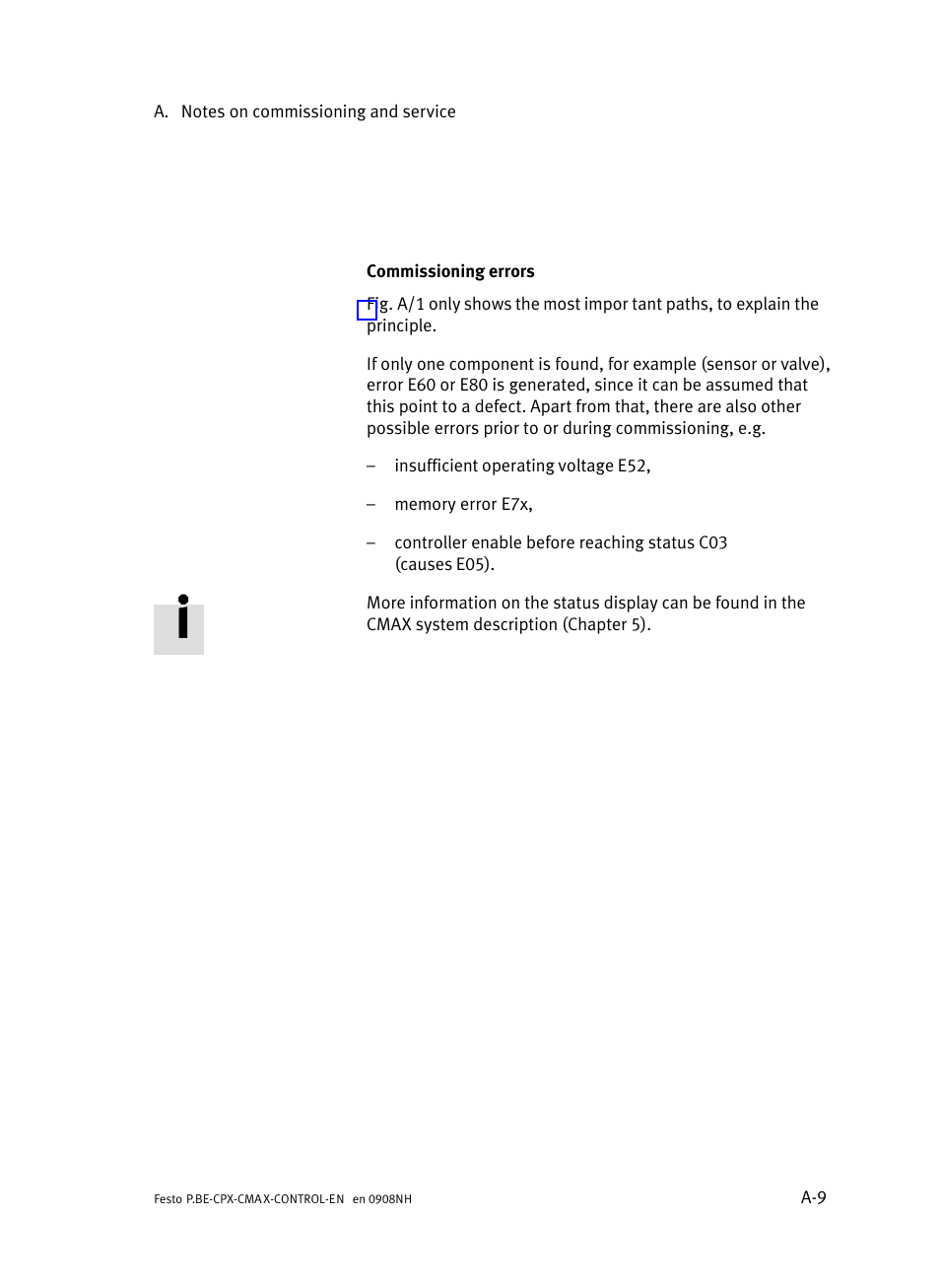 Festo Контроллер позиционирования CPX-CMAX User Manual | Page 317 / 446