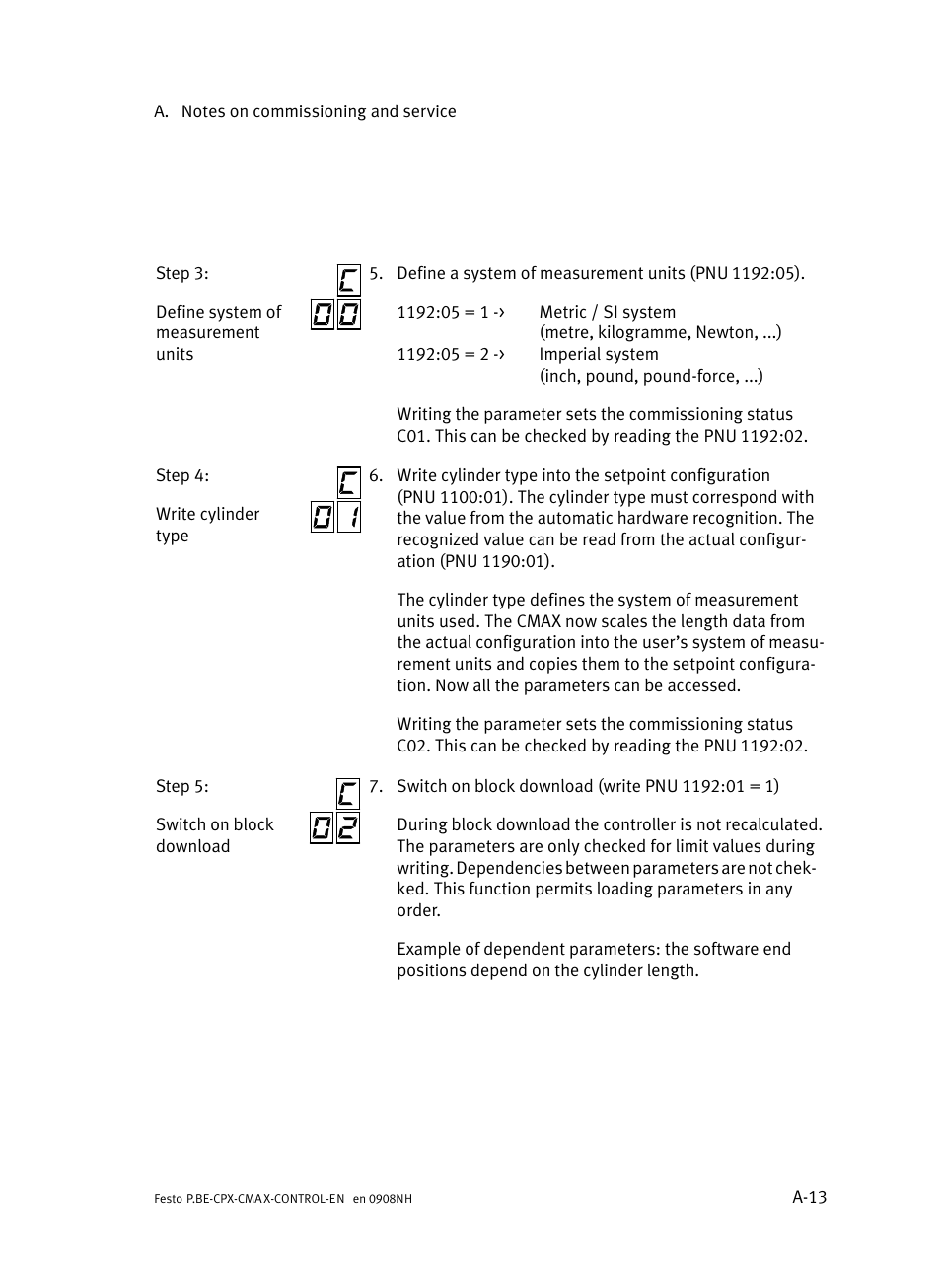 Festo Контроллер позиционирования CPX-CMAX User Manual | Page 321 / 446