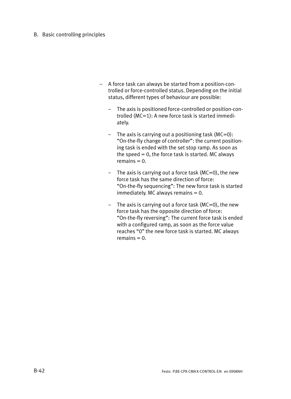 Festo Контроллер позиционирования CPX-CMAX User Manual | Page 384 / 446