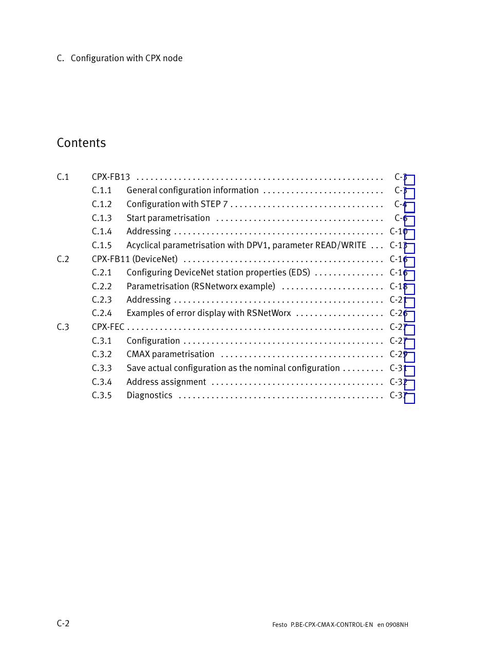 Festo Контроллер позиционирования CPX-CMAX User Manual | Page 400 / 446