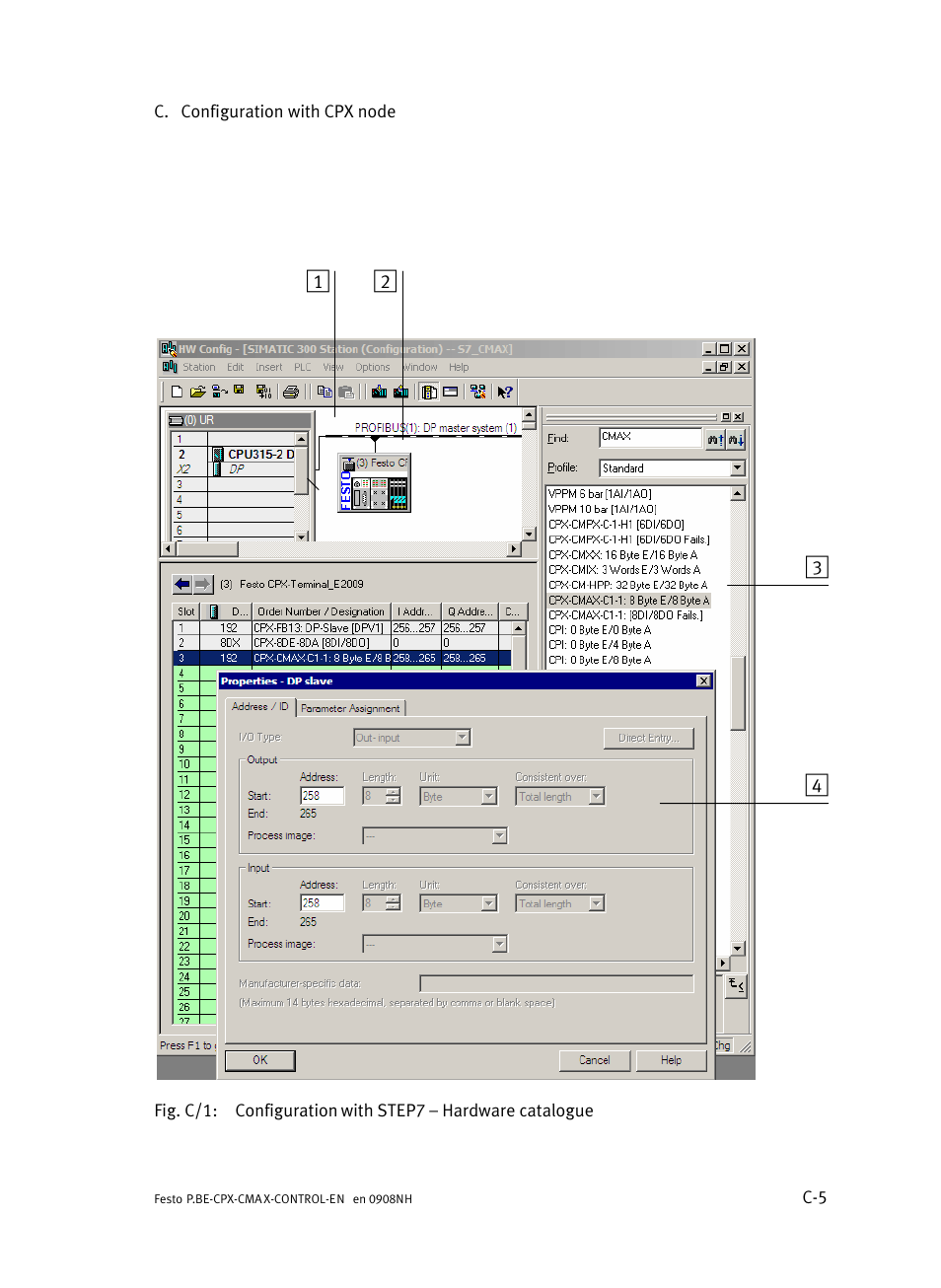 Festo Контроллер позиционирования CPX-CMAX User Manual | Page 403 / 446