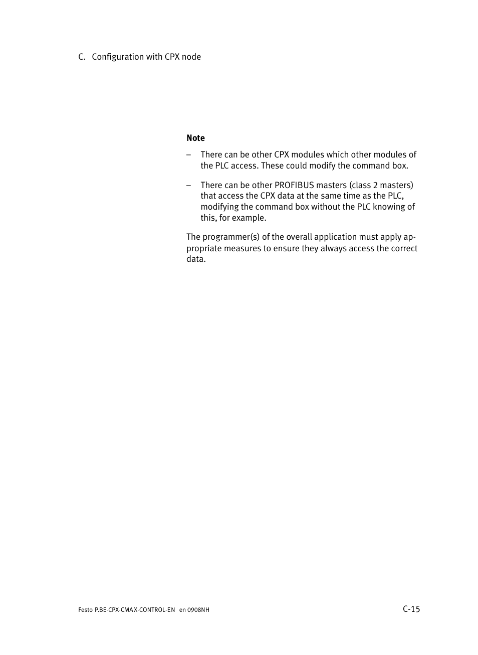 Festo Контроллер позиционирования CPX-CMAX User Manual | Page 413 / 446