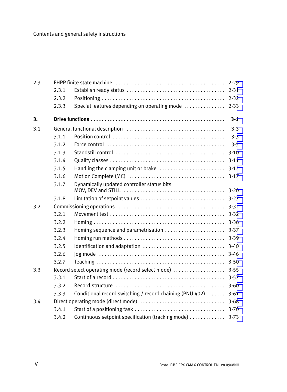 Festo Контроллер позиционирования CPX-CMAX User Manual | Page 6 / 446