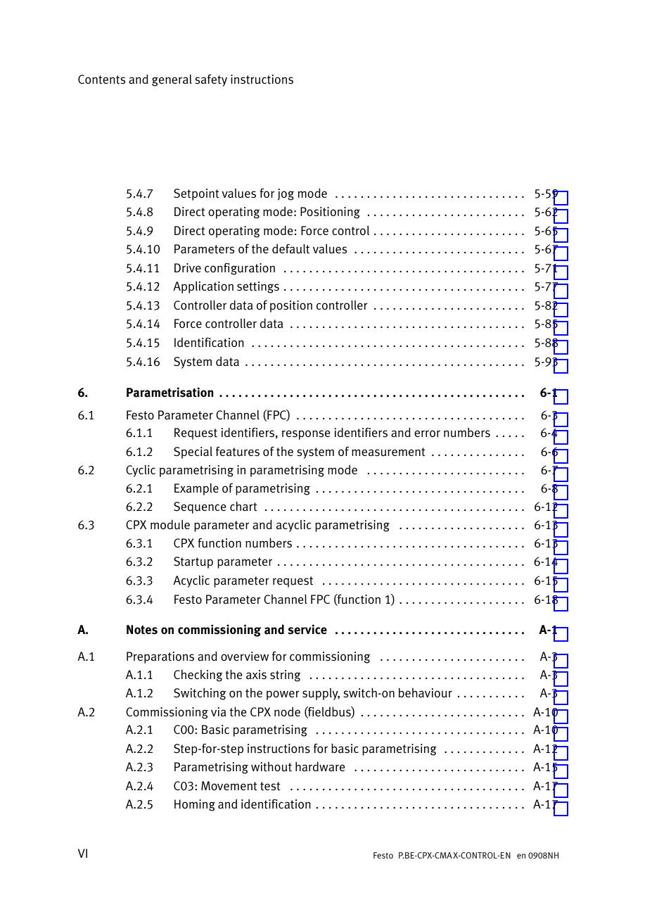 Festo Контроллер позиционирования CPX-CMAX User Manual | Page 8 / 446
