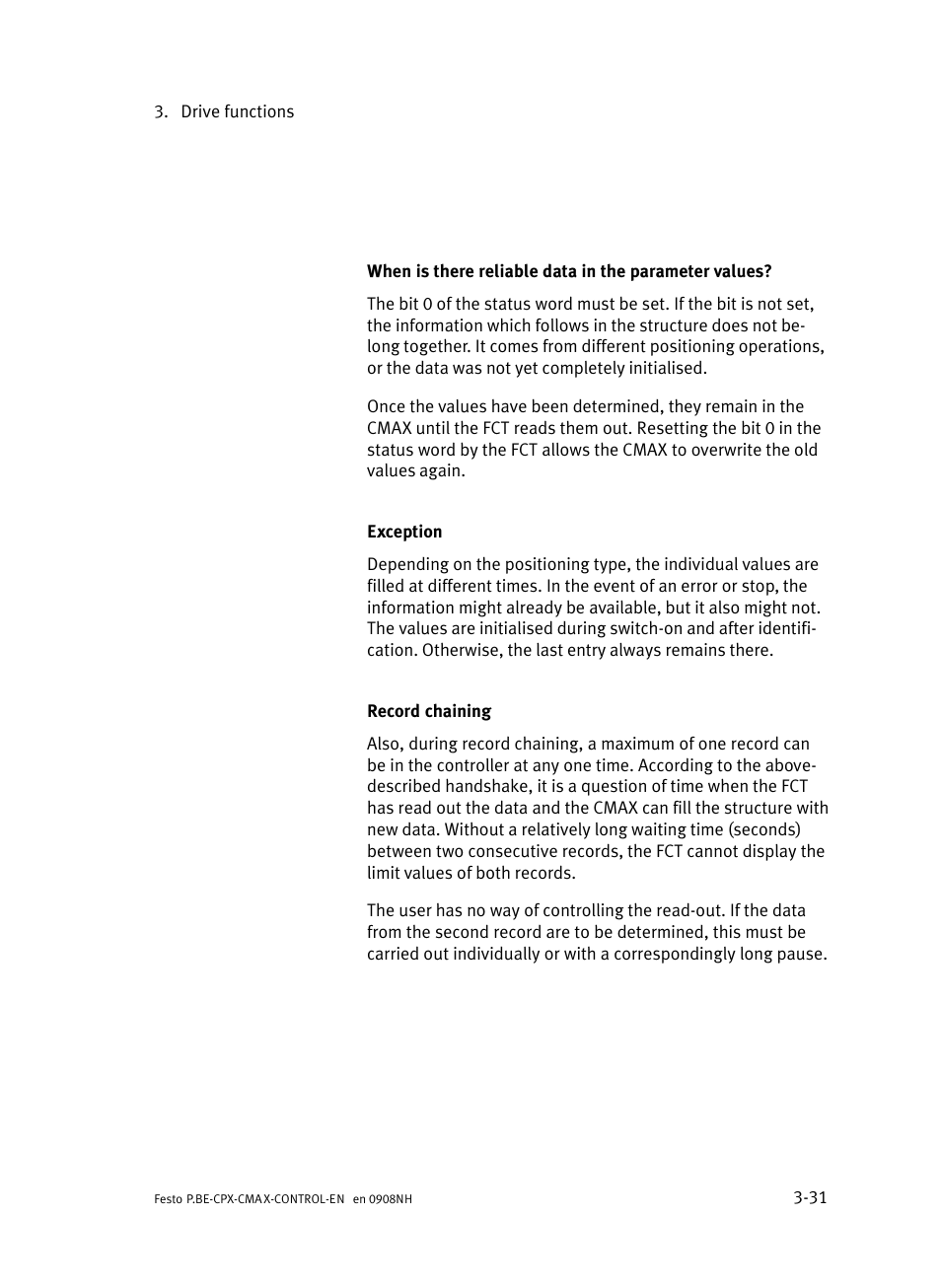 Festo Контроллер позиционирования CPX-CMAX User Manual | Page 93 / 446