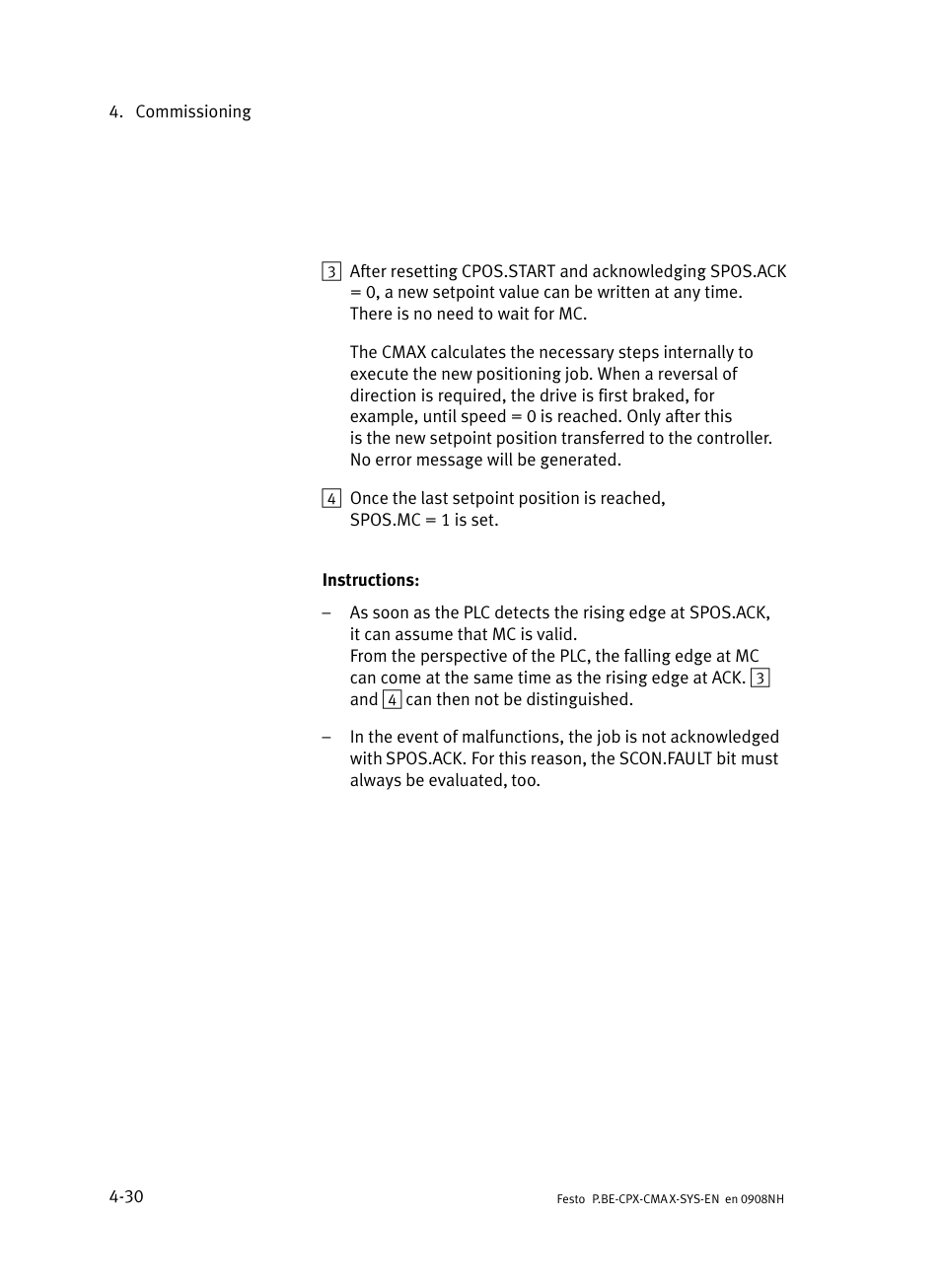 Festo Контроллер позиционирования CPX-CMAX User Manual | Page 108 / 176