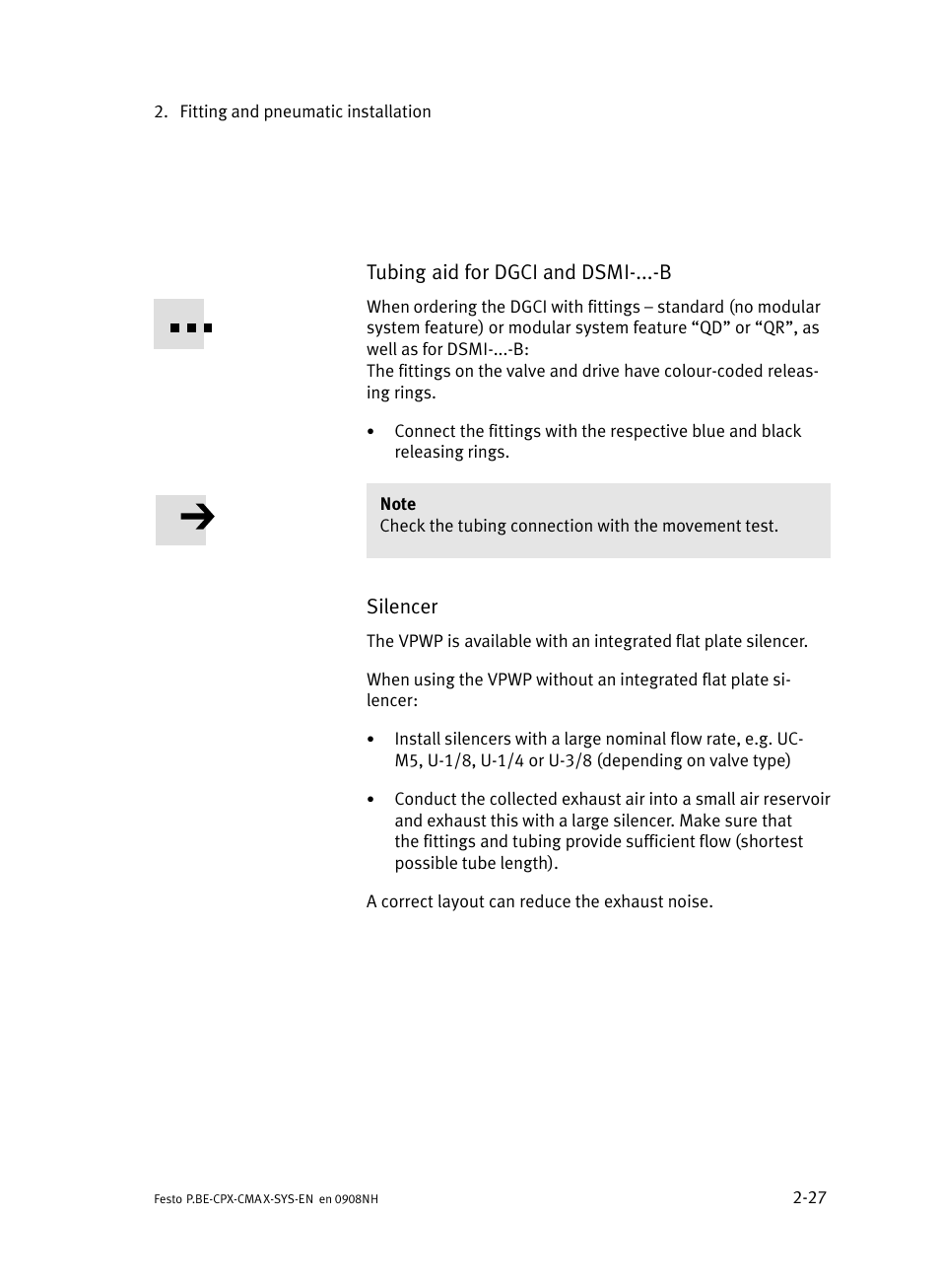 Festo Контроллер позиционирования CPX-CMAX User Manual | Page 57 / 176