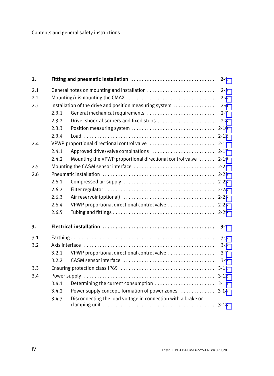 Festo Контроллер позиционирования CPX-CMAX User Manual | Page 6 / 176