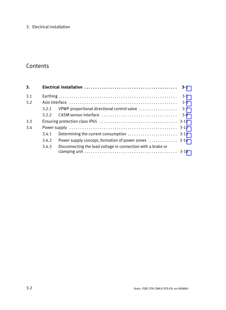 Festo Контроллер позиционирования CPX-CMAX User Manual | Page 62 / 176