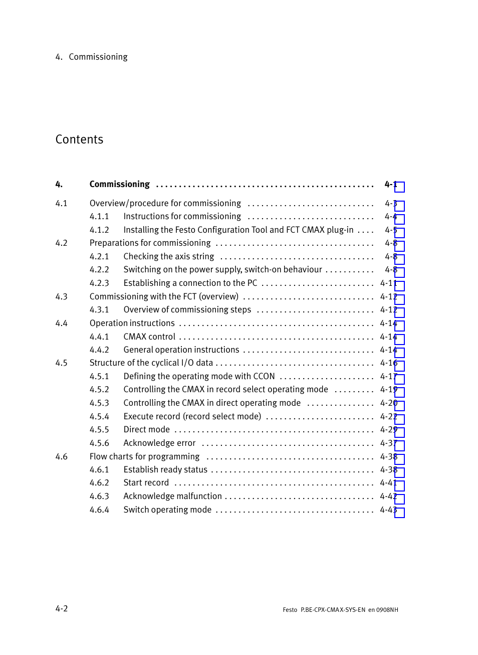 Festo Контроллер позиционирования CPX-CMAX User Manual | Page 80 / 176