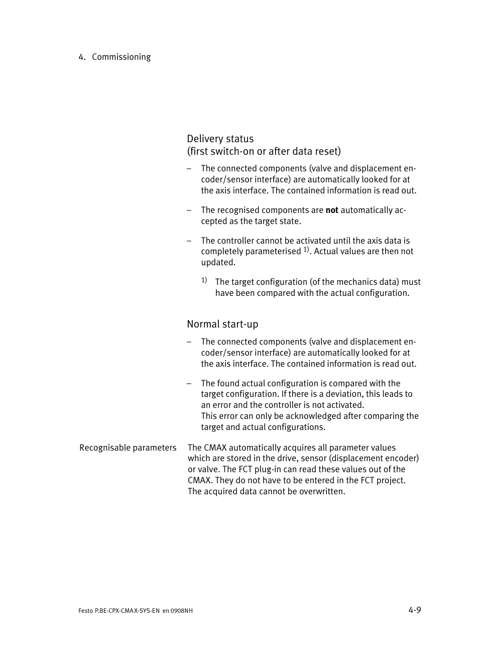 Festo Контроллер позиционирования CPX-CMAX User Manual | Page 87 / 176