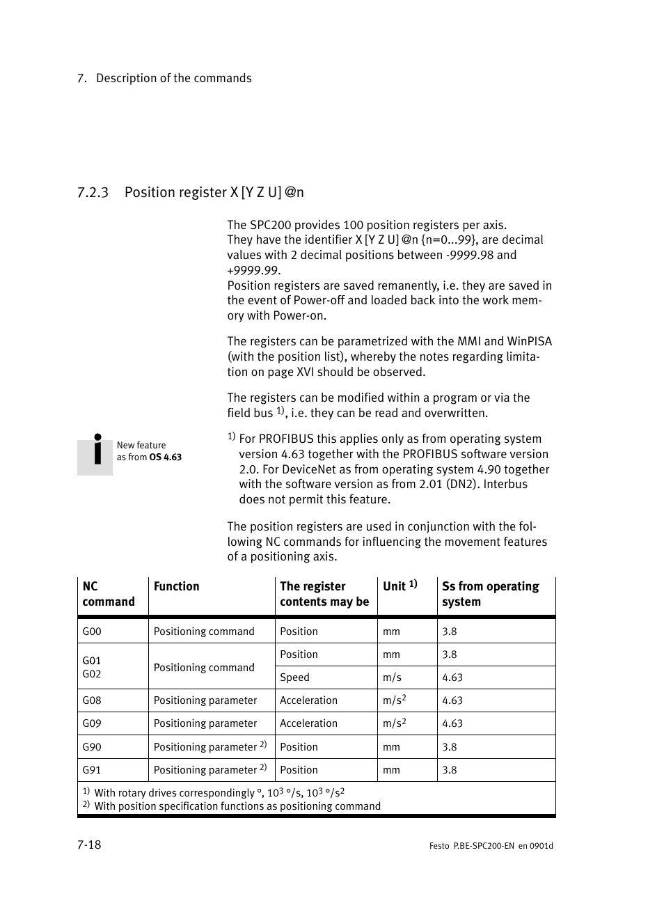 3 position register x [y z u] @n, Position register x [y z u] @n | Festo Кабели и принадлежности User Manual | Page 284 / 506
