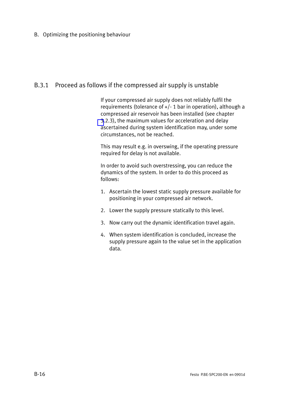 B.3.1, B−16 | Festo Кабели и принадлежности User Manual | Page 446 / 506