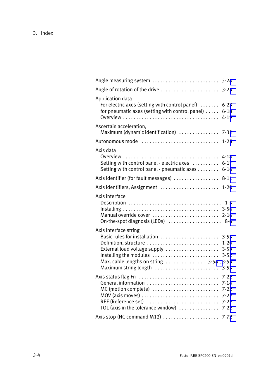 Festo Кабели и принадлежности User Manual | Page 482 / 506