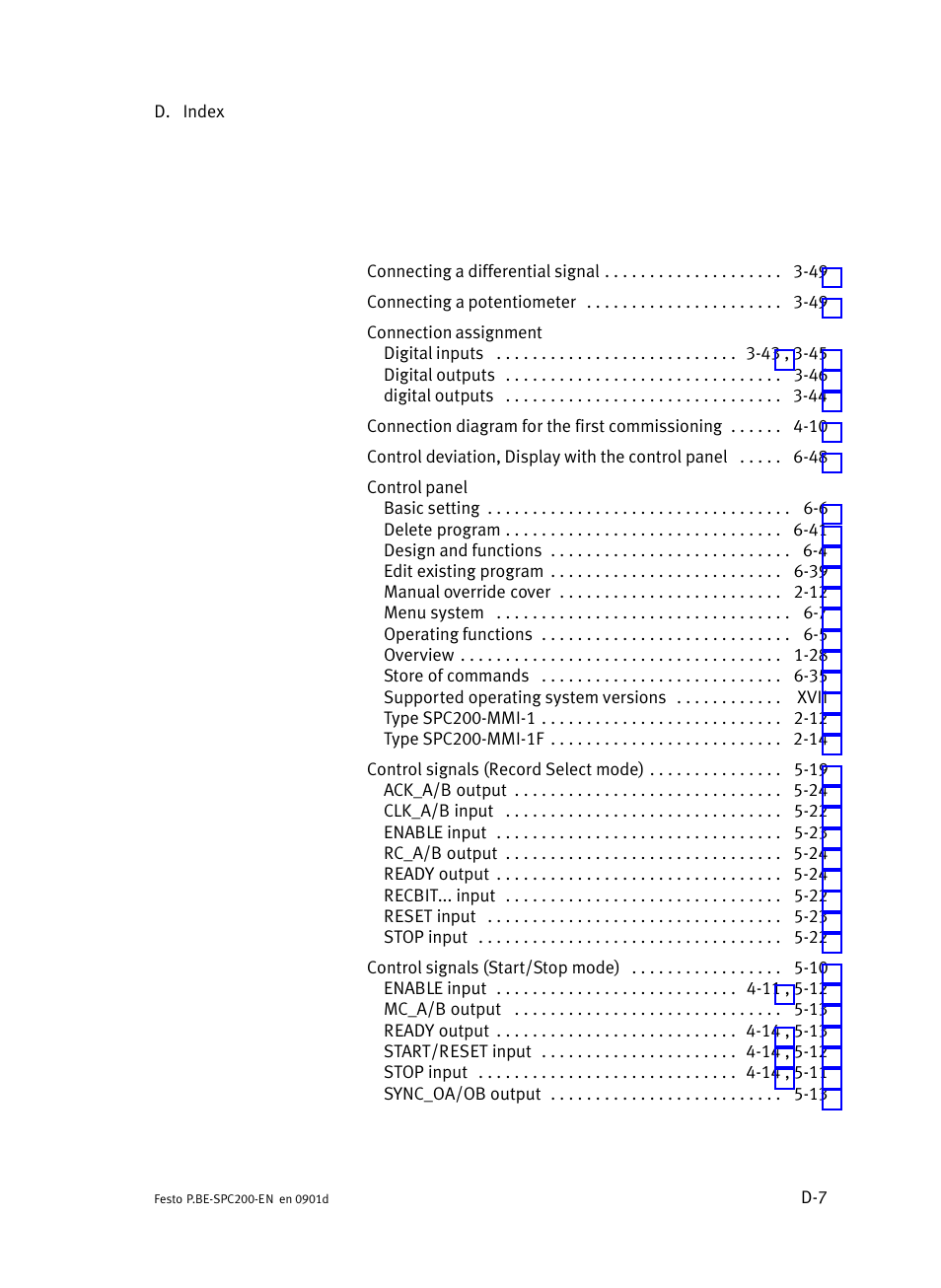 Festo Кабели и принадлежности User Manual | Page 485 / 506