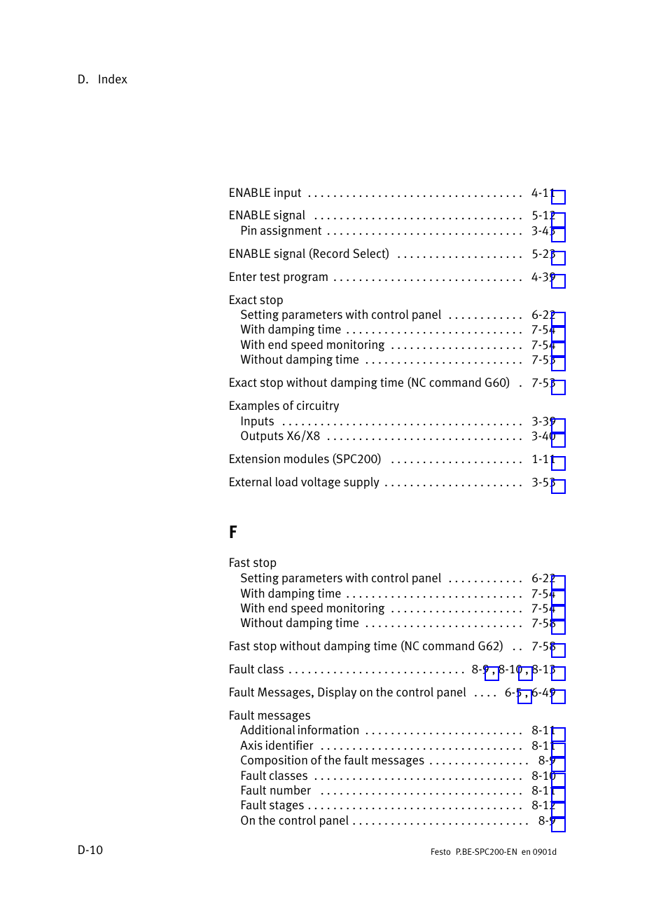Festo Кабели и принадлежности User Manual | Page 488 / 506