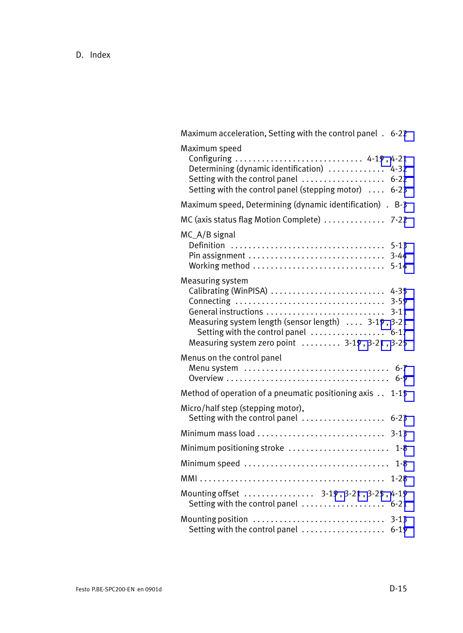 Festo Кабели и принадлежности User Manual | Page 493 / 506