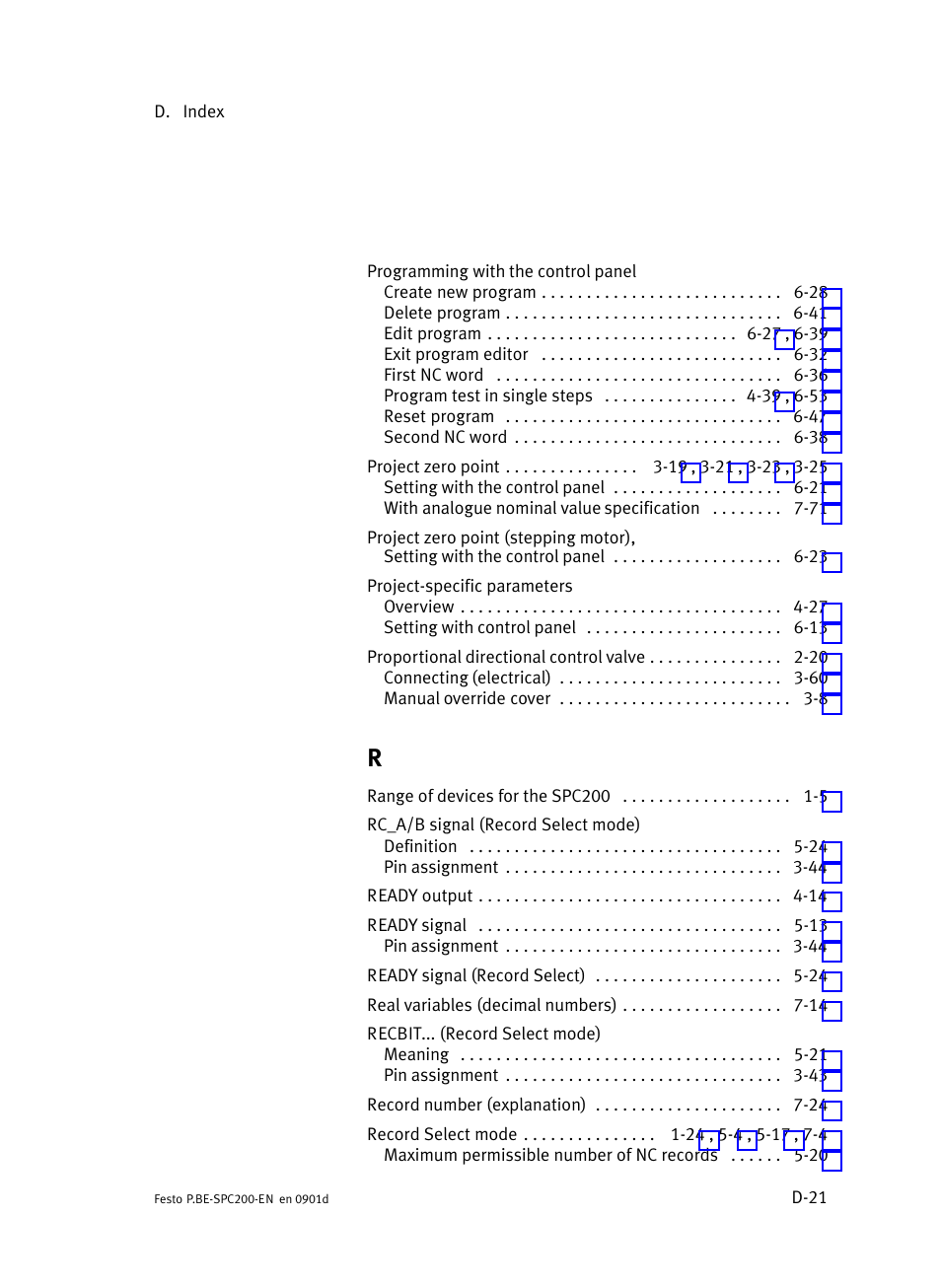 Festo Кабели и принадлежности User Manual | Page 499 / 506