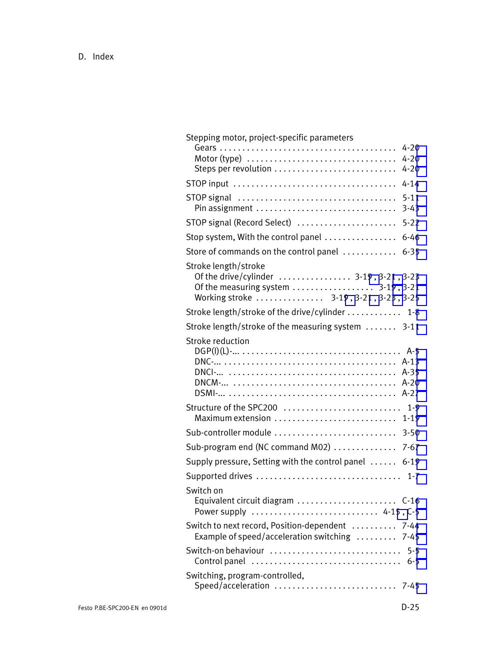 Festo Кабели и принадлежности User Manual | Page 503 / 506