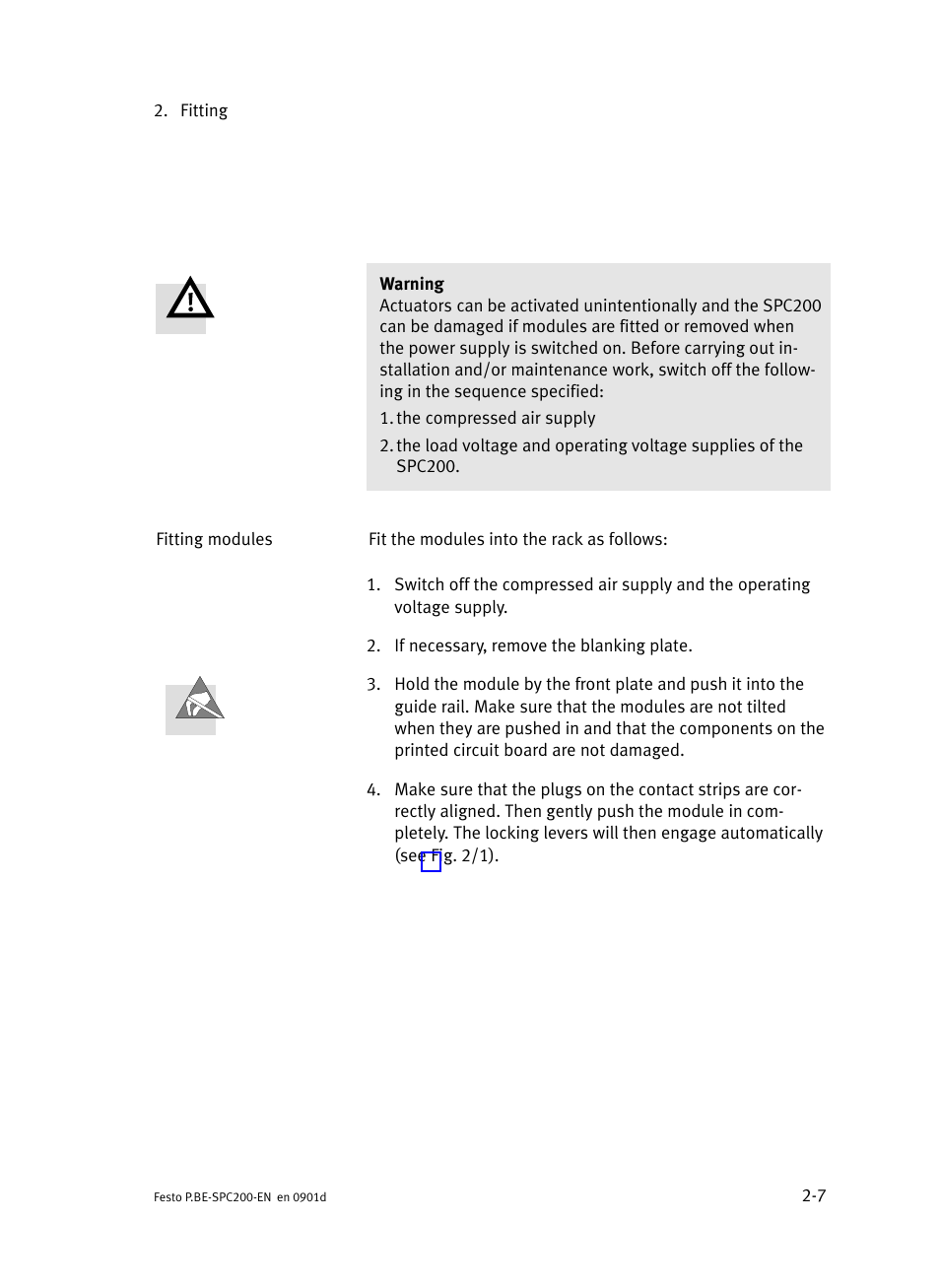 Festo Кабели и принадлежности User Manual | Page 63 / 506