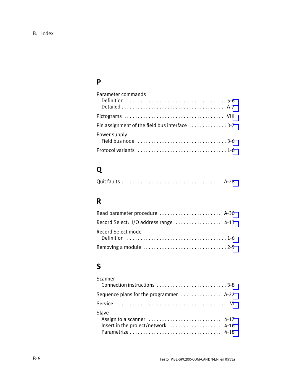 Festo Кабели и принадлежности User Manual | Page 124 / 126