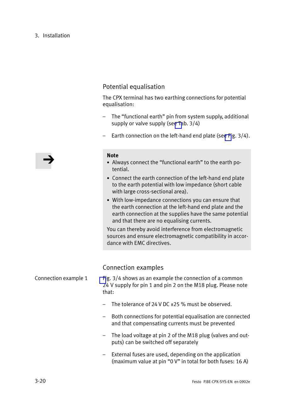 Festo Контроллер позиционирования CPX-CMPX User Manual | Page 100 / 234