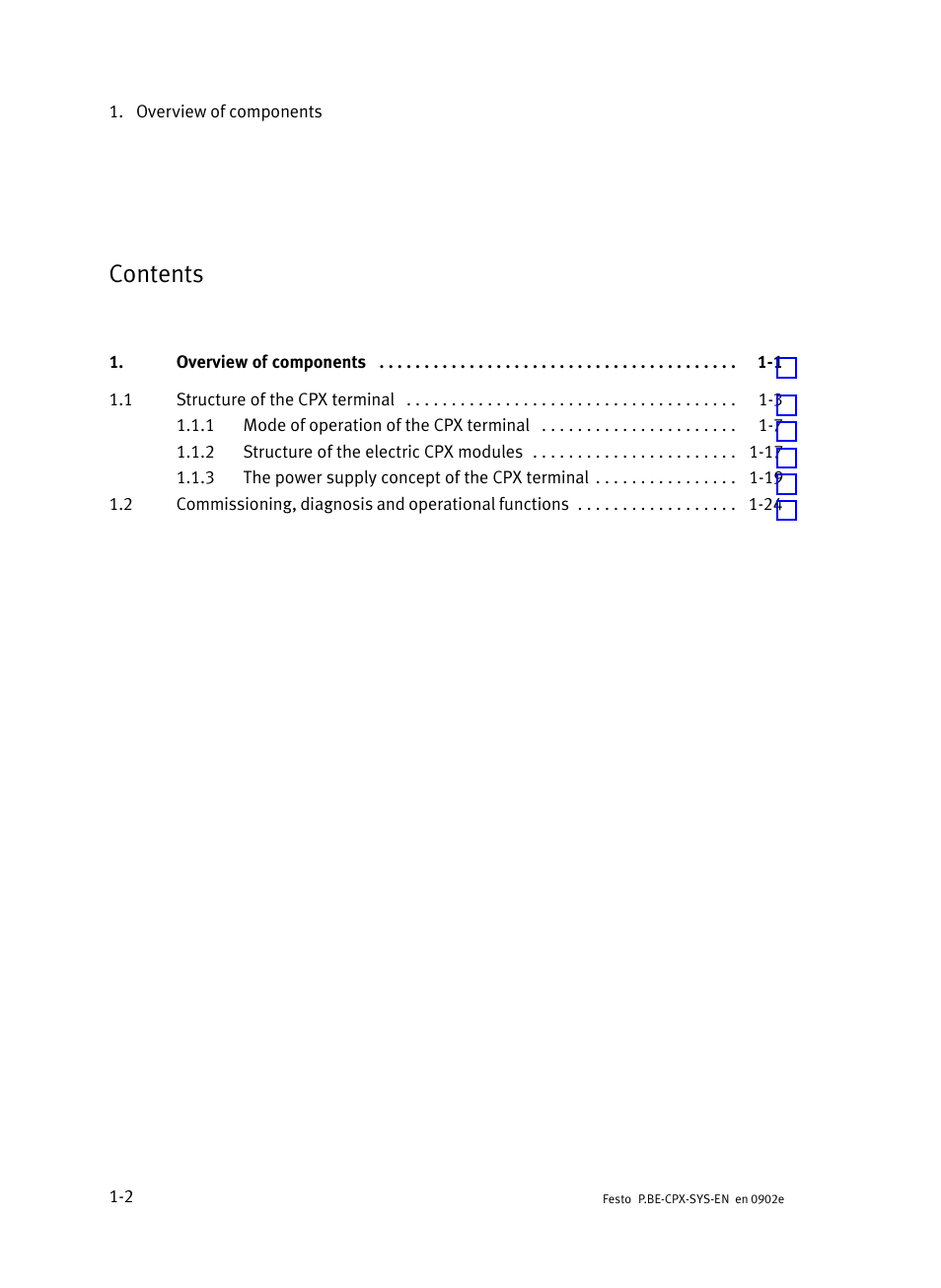 Festo Контроллер позиционирования CPX-CMPX User Manual | Page 20 / 234