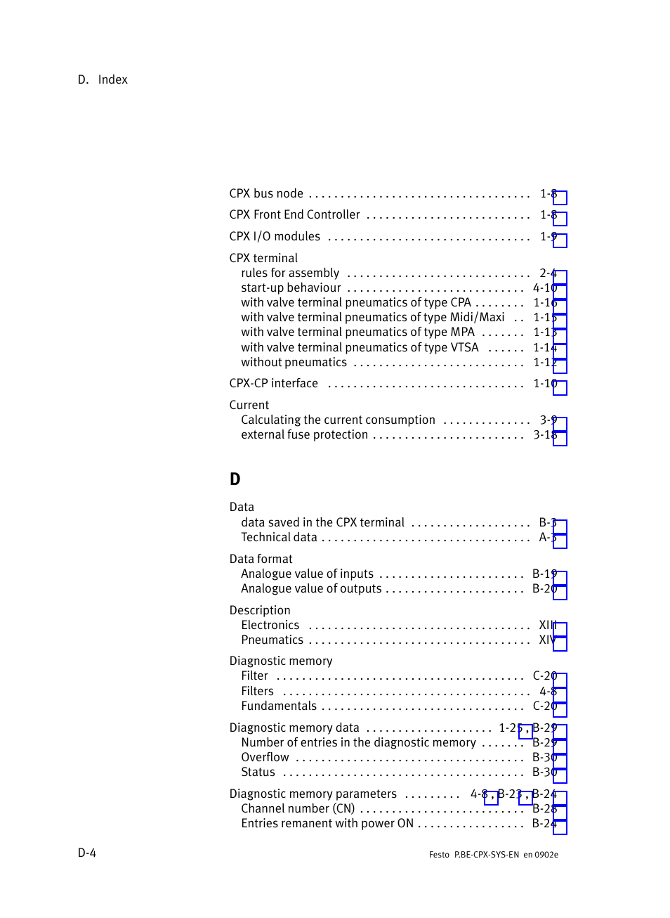 Festo Контроллер позиционирования CPX-CMPX User Manual | Page 228 / 234