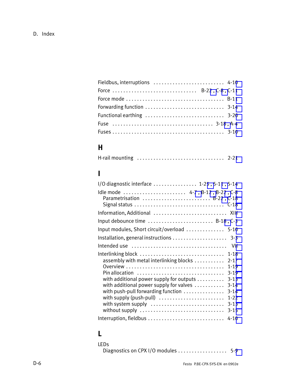 Festo Контроллер позиционирования CPX-CMPX User Manual | Page 230 / 234