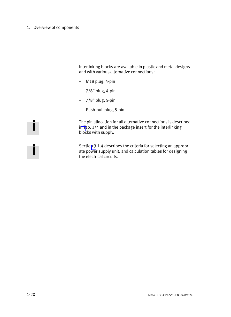 Festo Контроллер позиционирования CPX-CMPX User Manual | Page 38 / 234