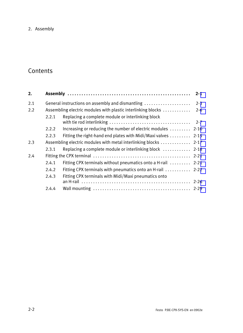 Festo Контроллер позиционирования CPX-CMPX User Manual | Page 46 / 234