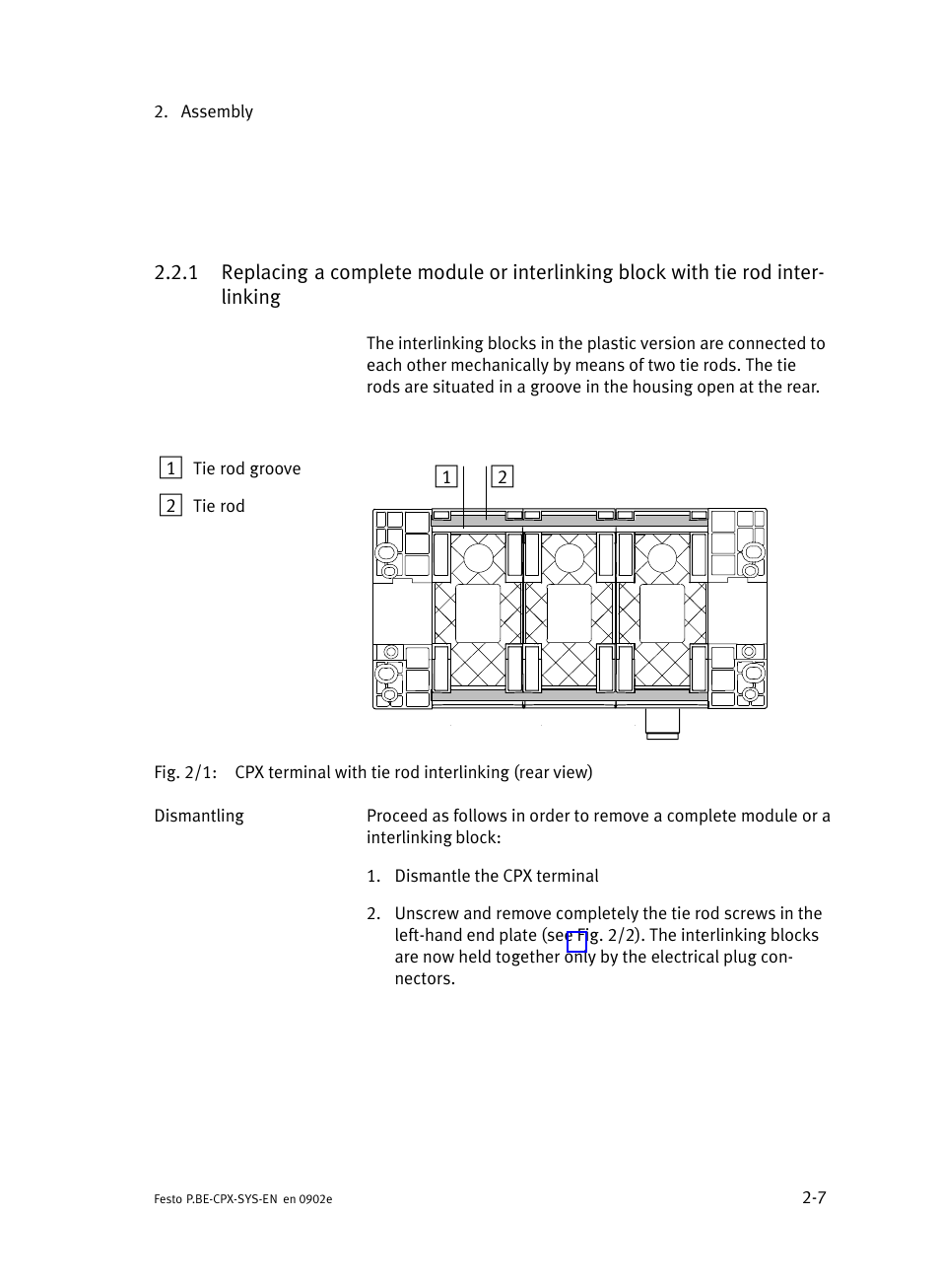 Festo Контроллер позиционирования CPX-CMPX User Manual | Page 51 / 234