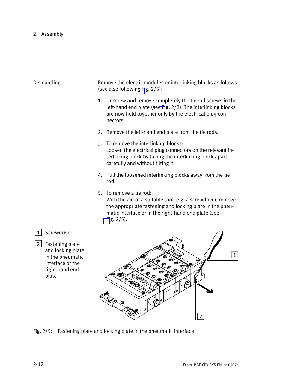 Festo Контроллер позиционирования CPX-CMPX User Manual | Page 56 / 234