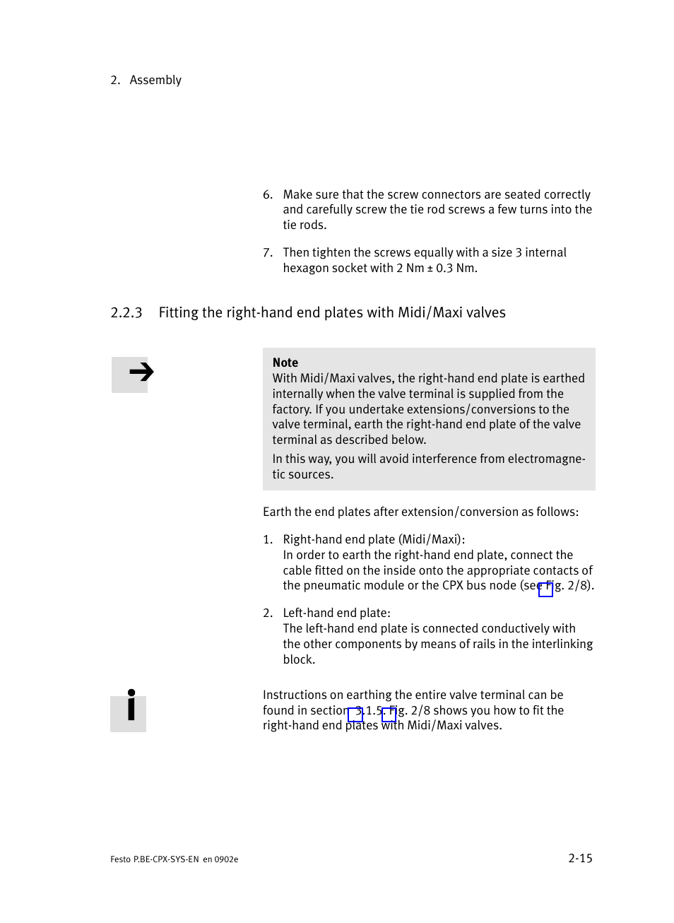 Festo Контроллер позиционирования CPX-CMPX User Manual | Page 59 / 234