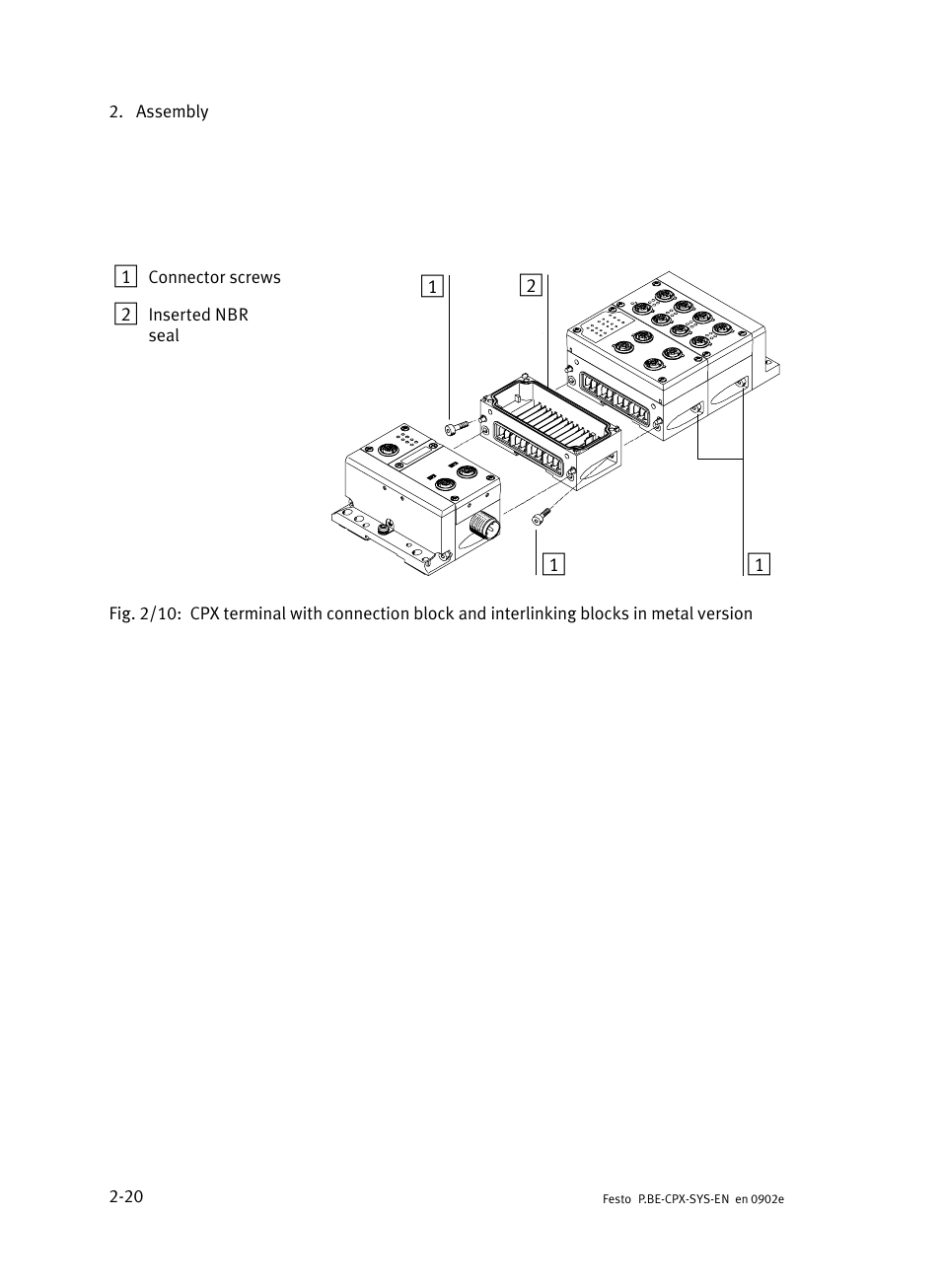 Festo Контроллер позиционирования CPX-CMPX User Manual | Page 64 / 234