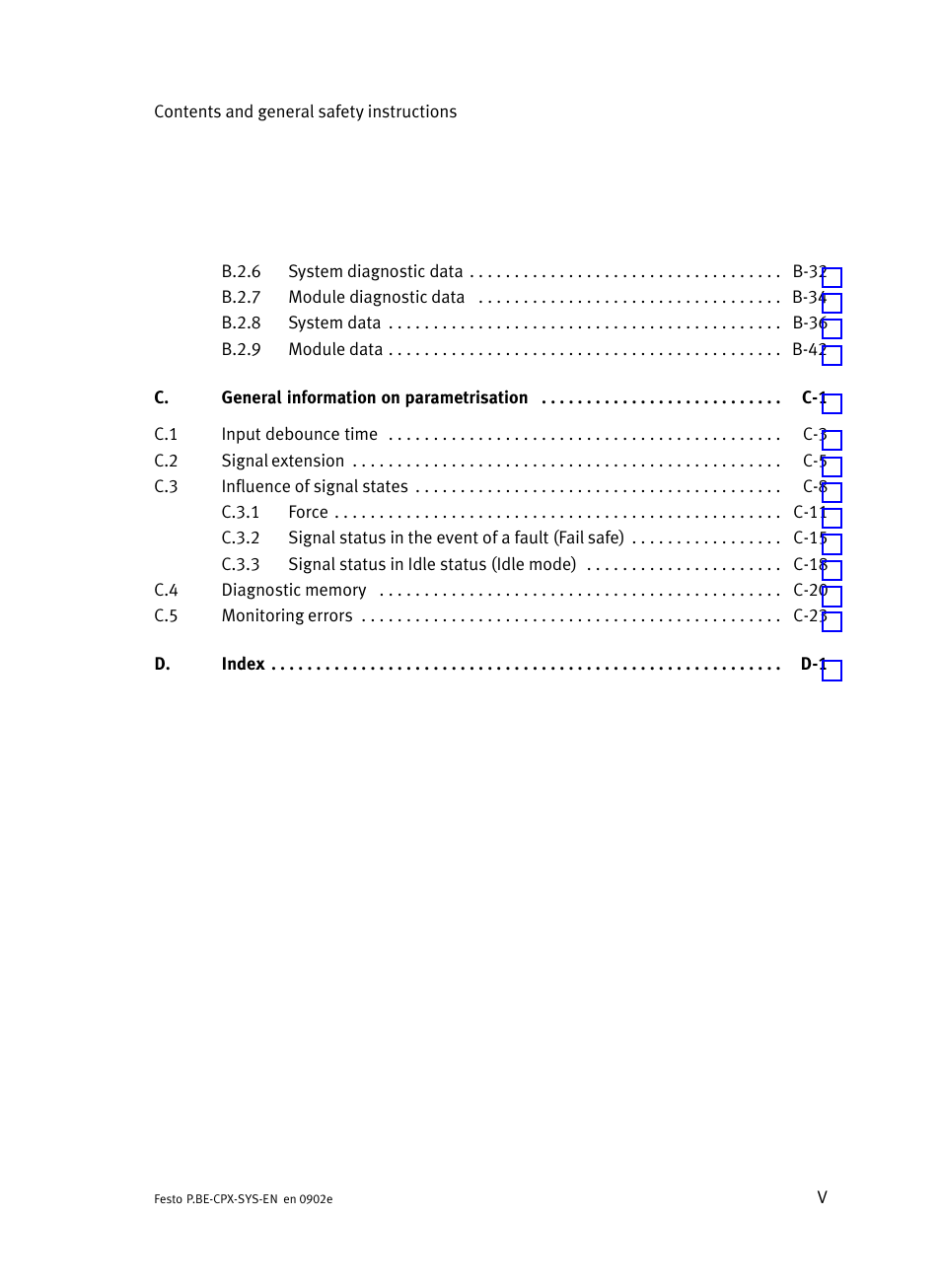 Festo Контроллер позиционирования CPX-CMPX User Manual | Page 7 / 234