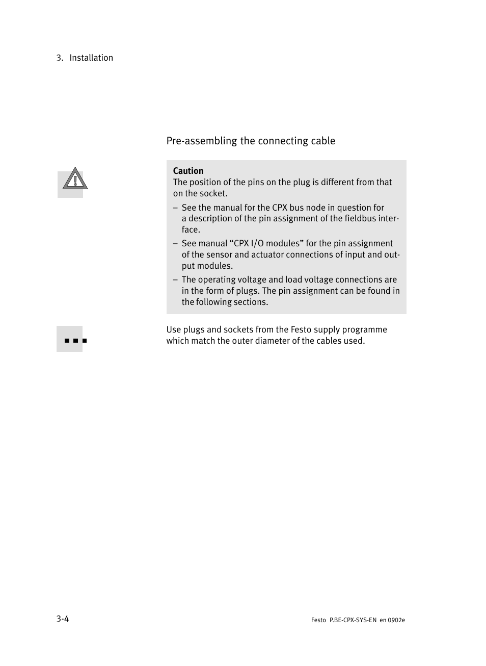 Festo Контроллер позиционирования CPX-CMPX User Manual | Page 84 / 234