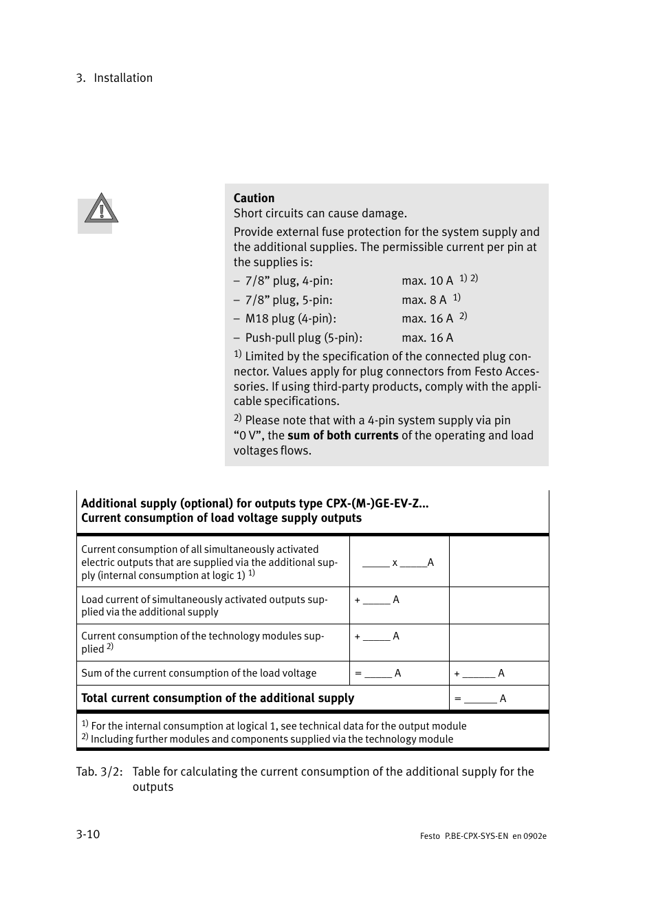 Festo Контроллер позиционирования CPX-CMPX User Manual | Page 90 / 234